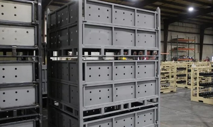 Steel box manufacturing process